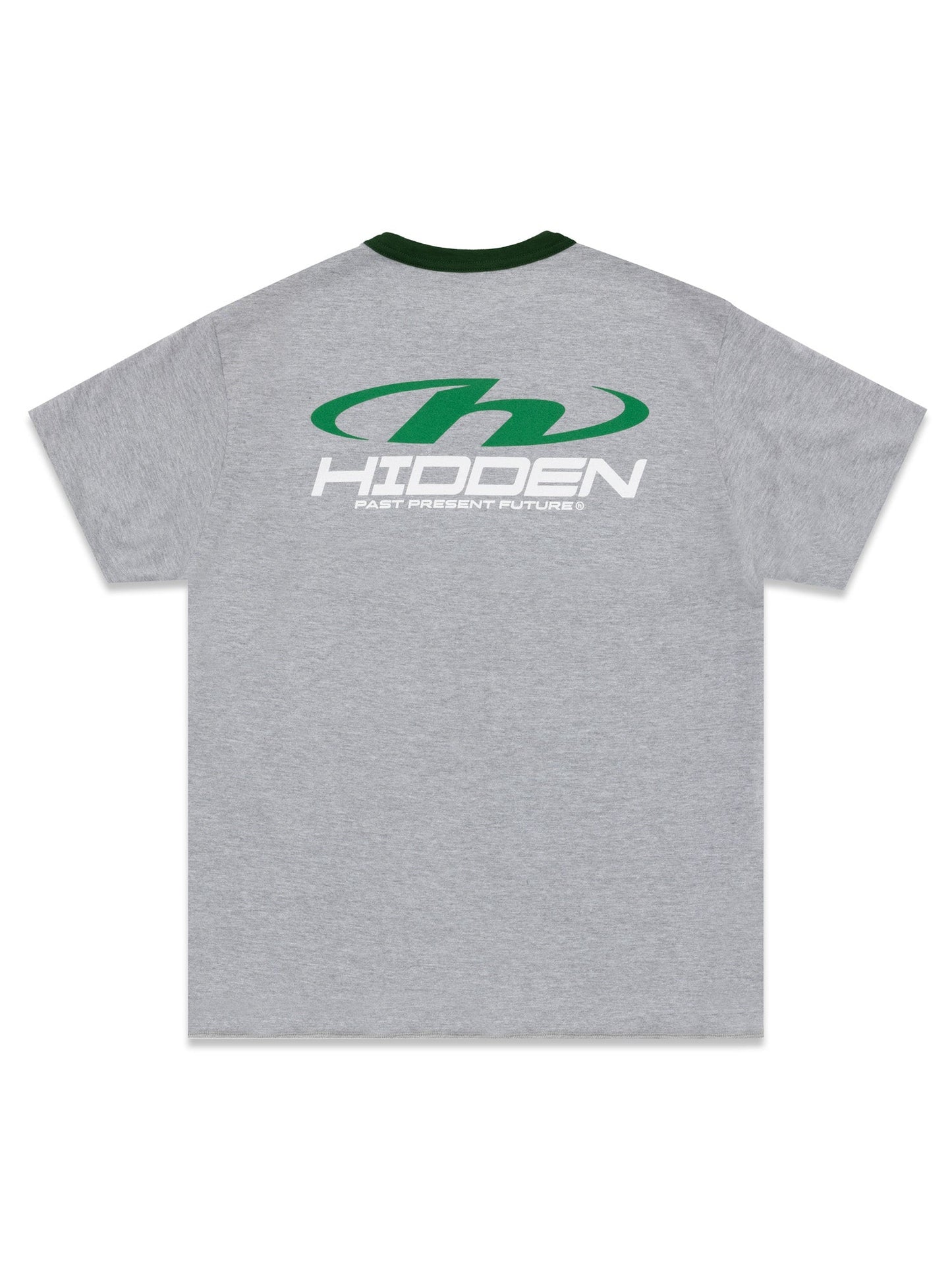 Hidden NY Reversible Athletic Tee Heather Grey / Green