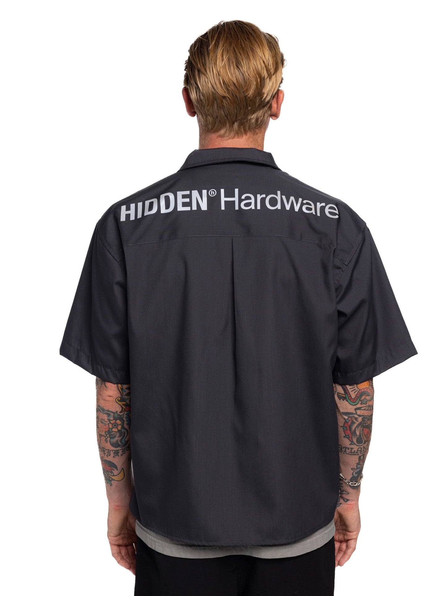 Hidden NY Hardware 3M Work Shirt Dark Navy