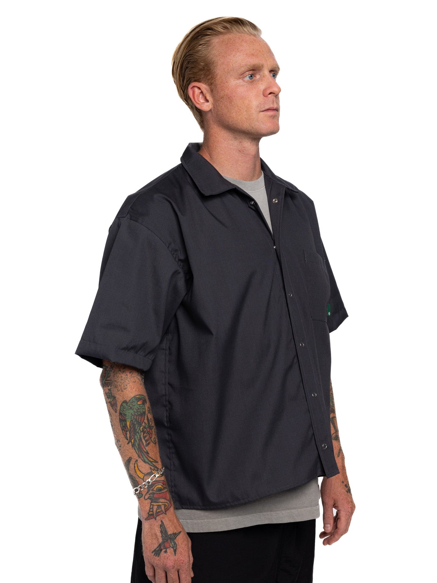 Hidden NY Hardware 3M Work Shirt Dark Navy