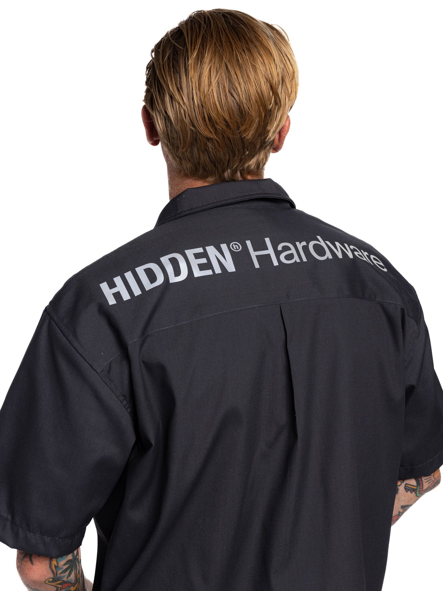 Hidden NY Hardware 3M Work Shirt Dark Navy