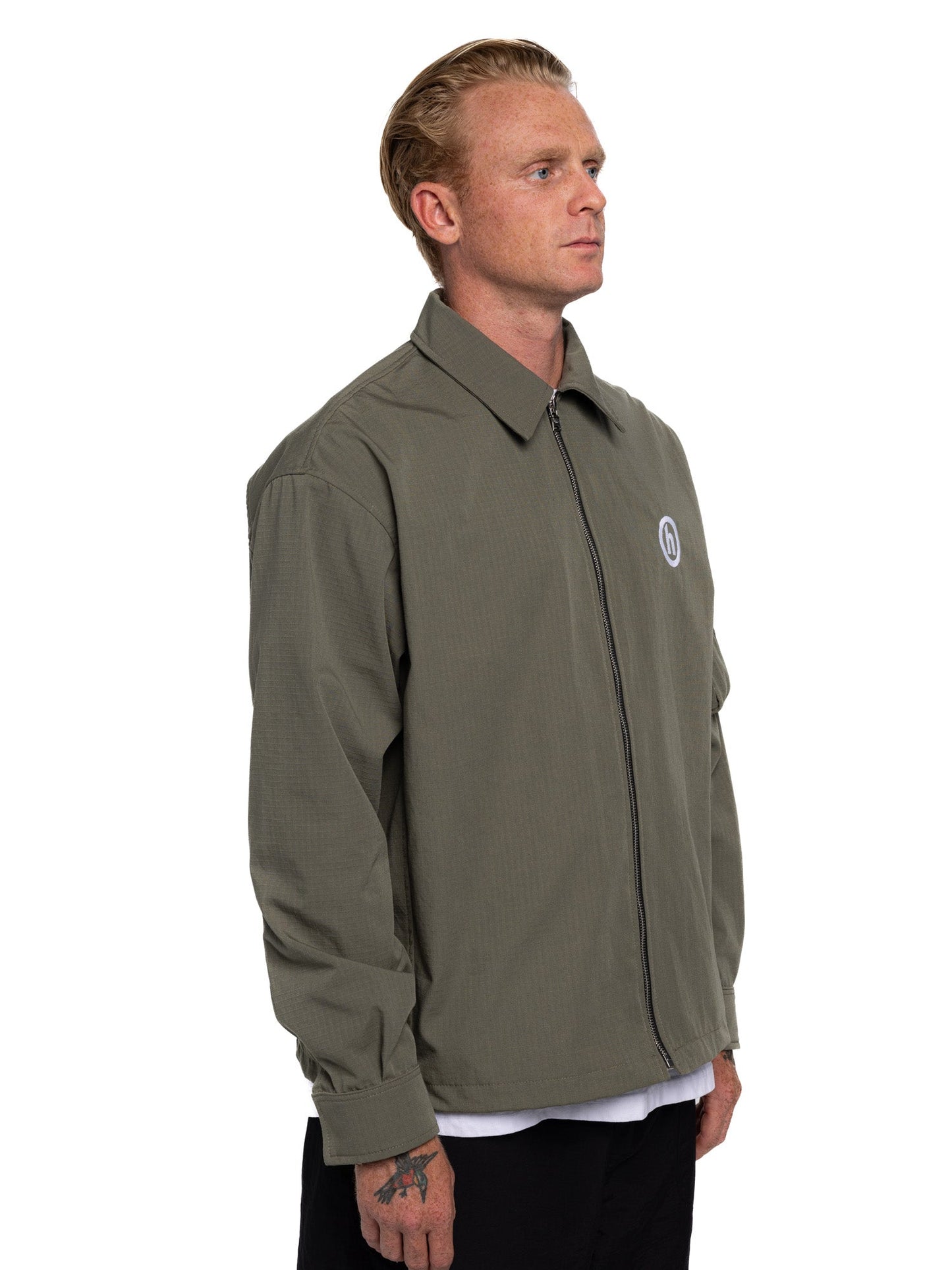 Hidden NY Ripstop Flight Shirt Olive