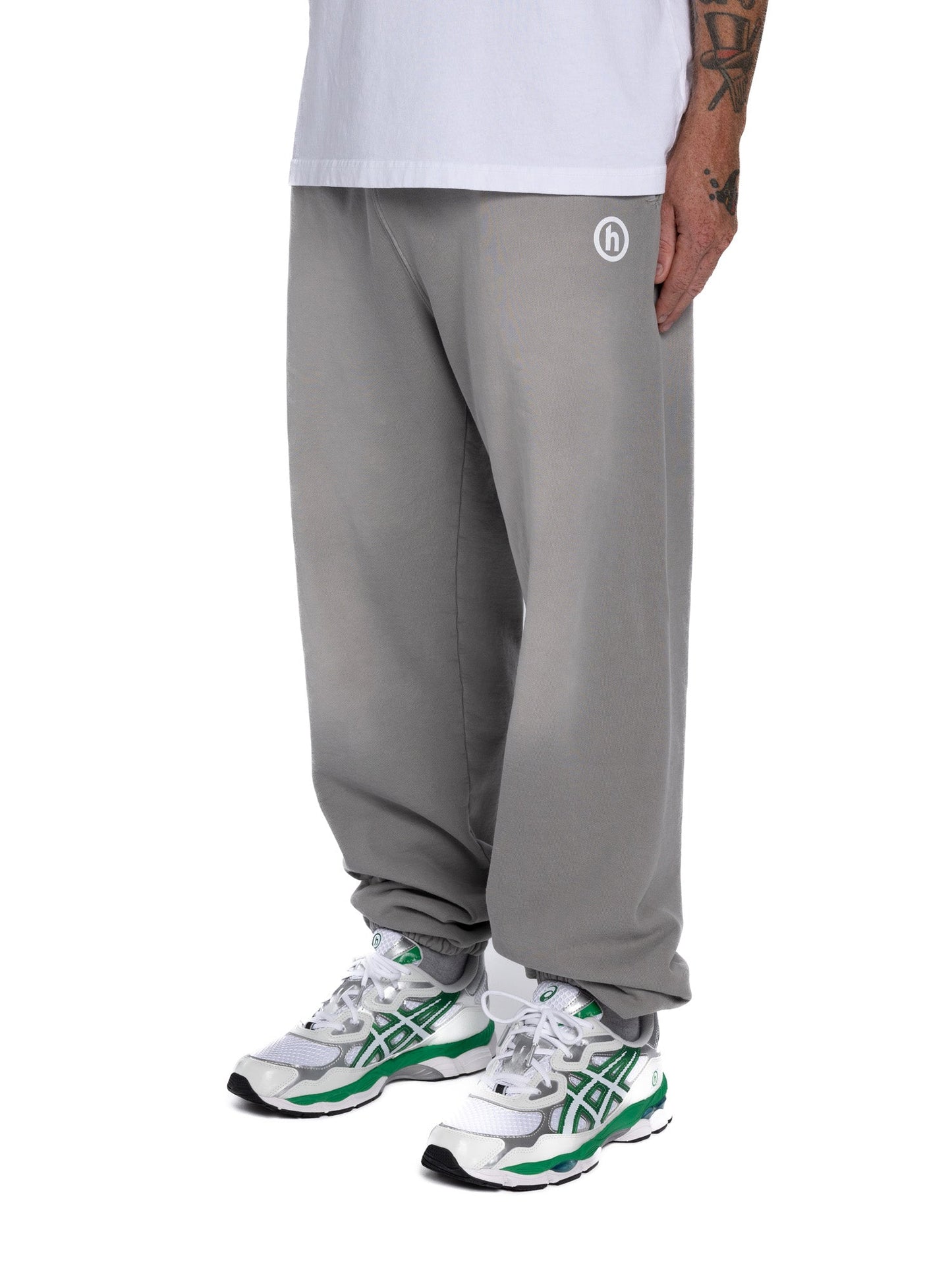 Hidden NY H Logo Sweatpant Cool Grey