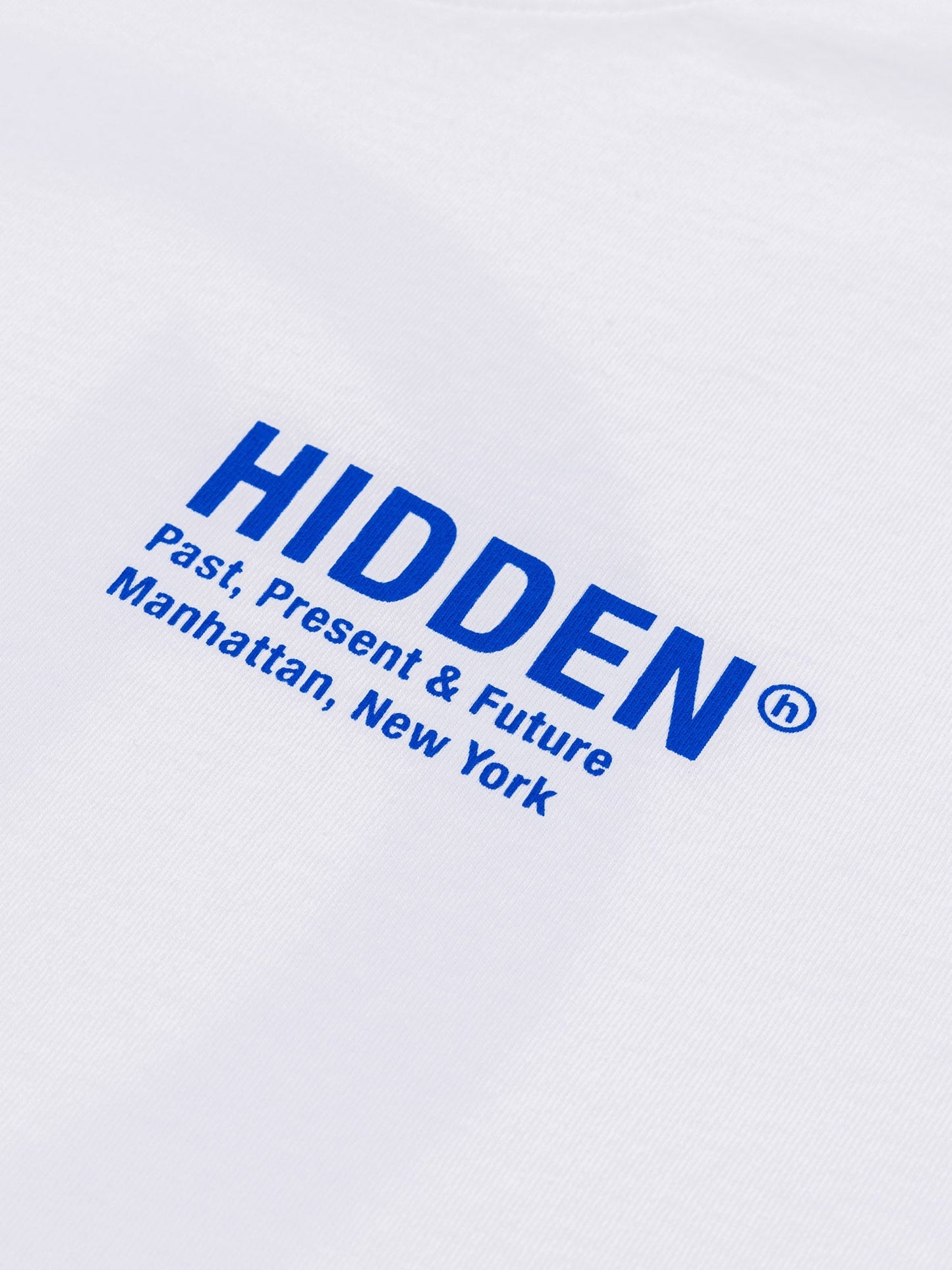 Hidden NY H Logo Tee White