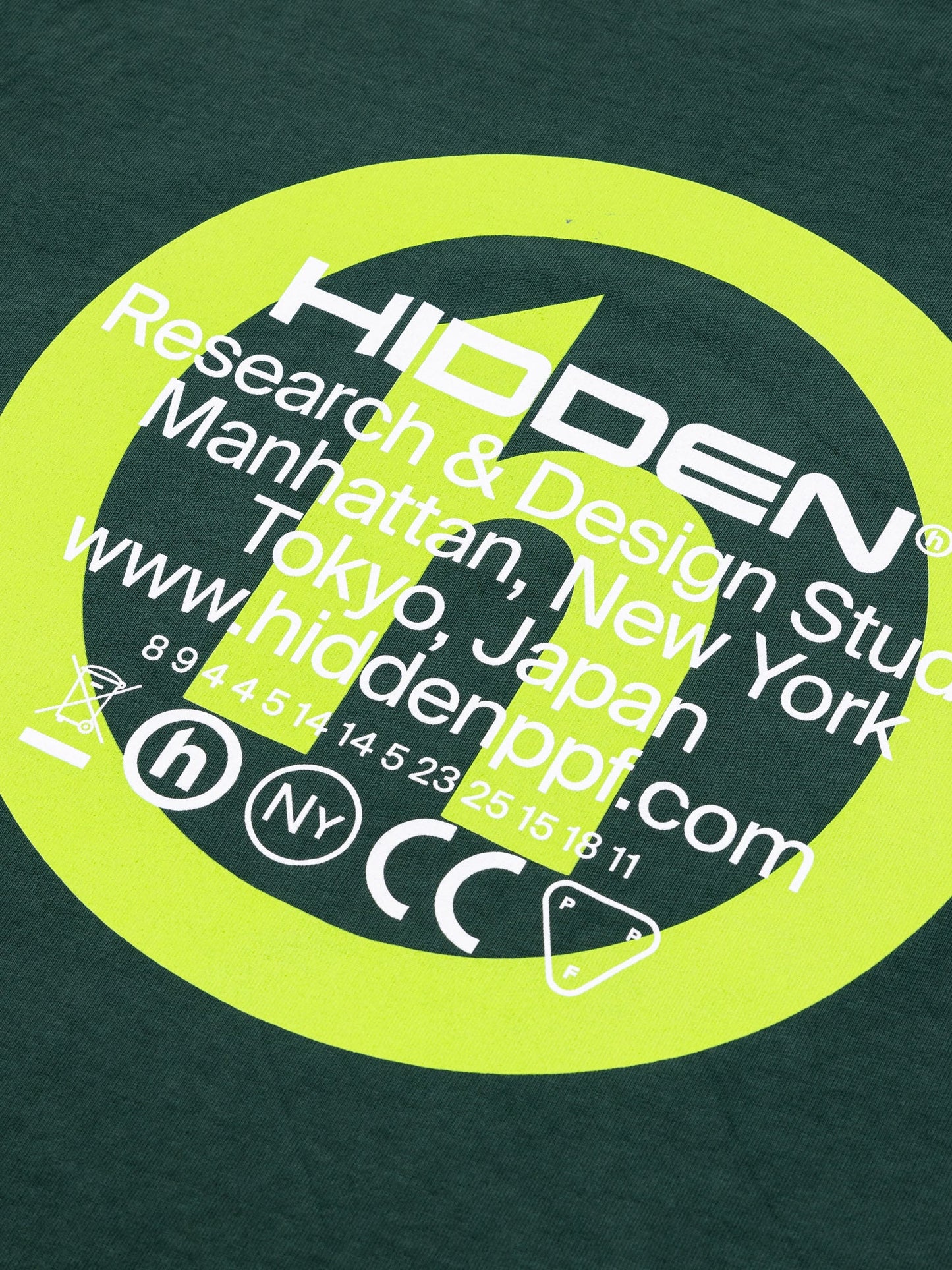 Hidden NY Research & Development Tee Forest Green