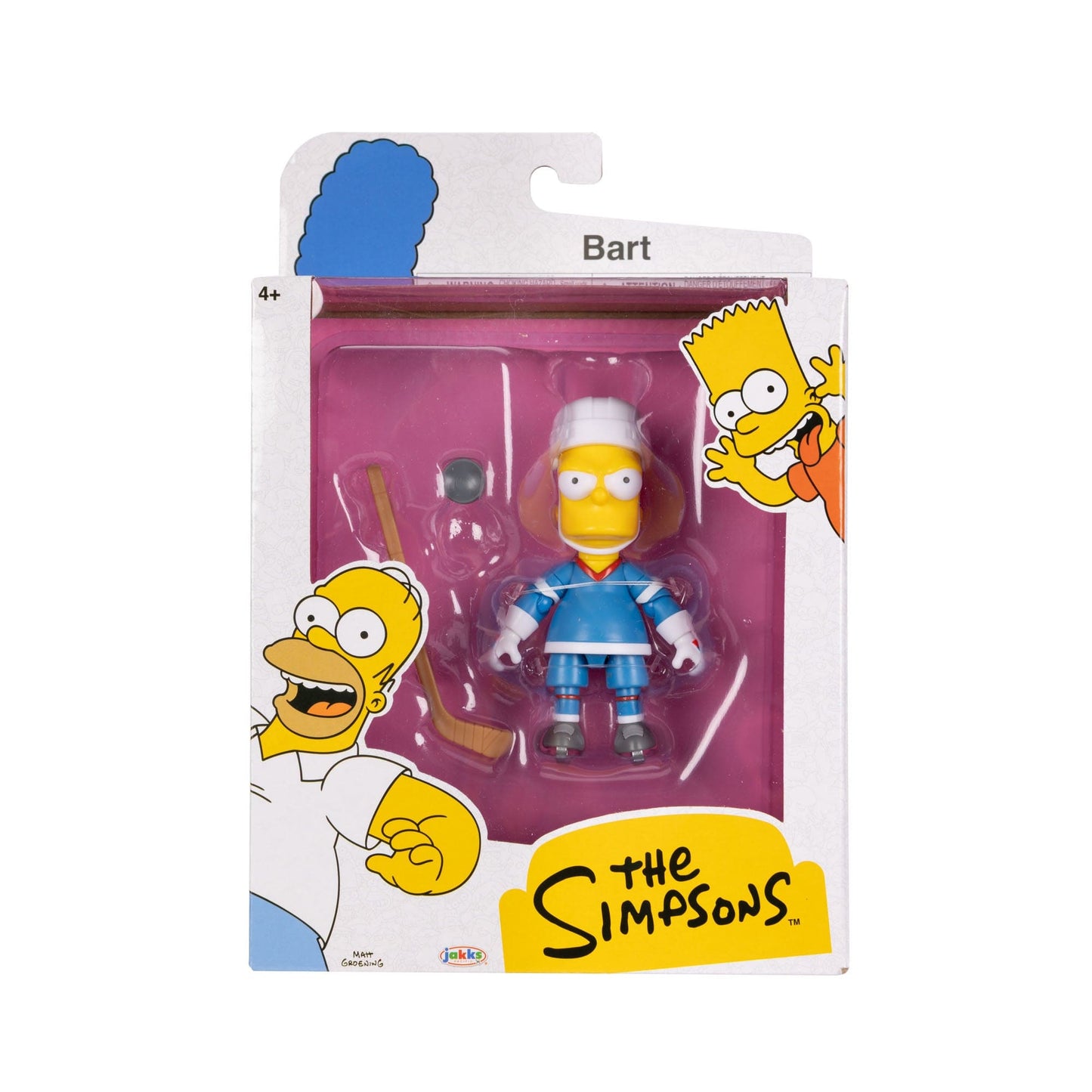 The Simpsons - 5" Action Figure Wave 5 - Hockey Bart - Jakks Pacific  - PRE-ORDER FEBRUARY 2026