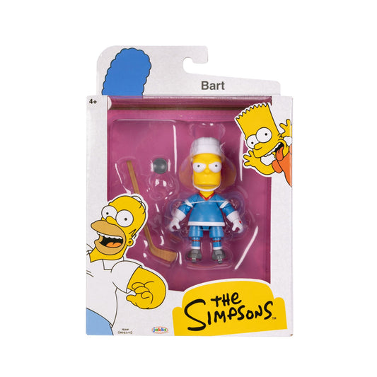 The Simpsons - 5" Action Figure Wave 5 - Hockey Bart - Jakks Pacific - PRE-ORDER FEBRUARY 2026