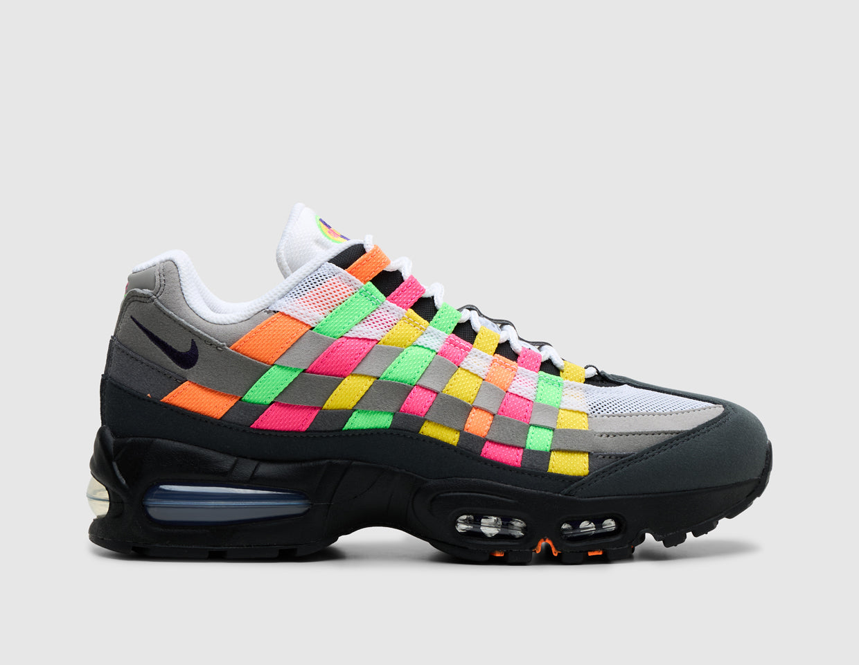 Nike Air Max 95 Big Bubble Woven White / Purple Dynasty - IB3695-100