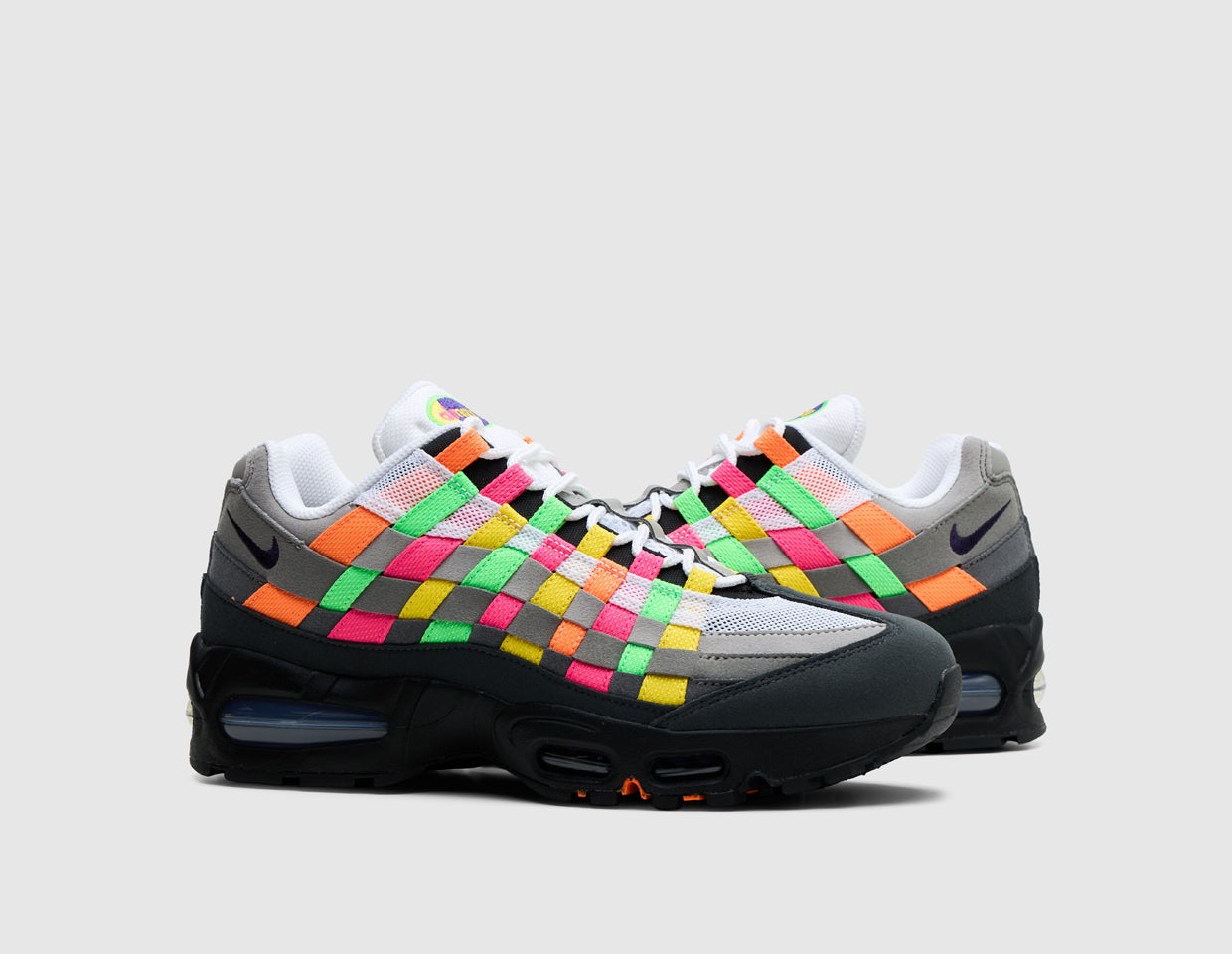 Nike Air Max 95 Big Bubble Woven White / Purple Dynasty - IB3695-100