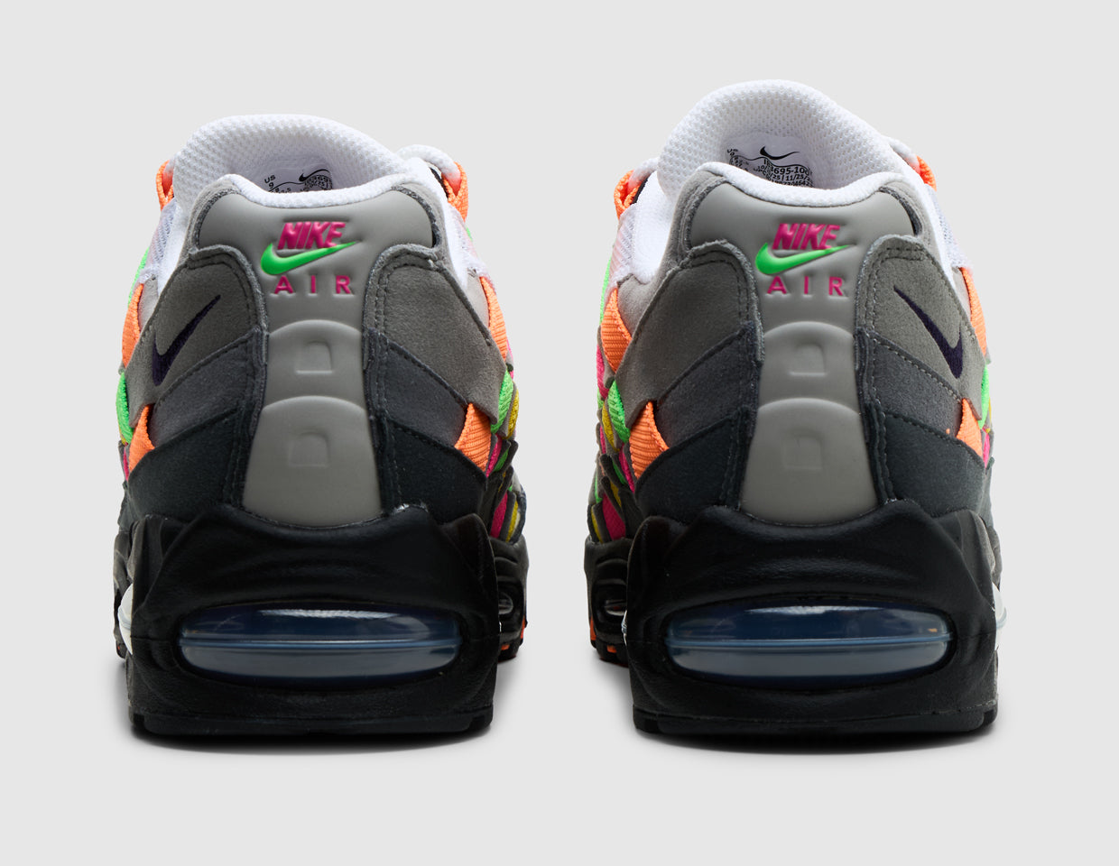 Nike Air Max 95 Big Bubble Woven White / Purple Dynasty - IB3695-100
