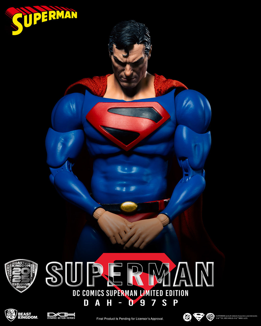 Superman - Beast Kingdom - SDCC 2025 Exclusive - DAH-097SP DC Comics