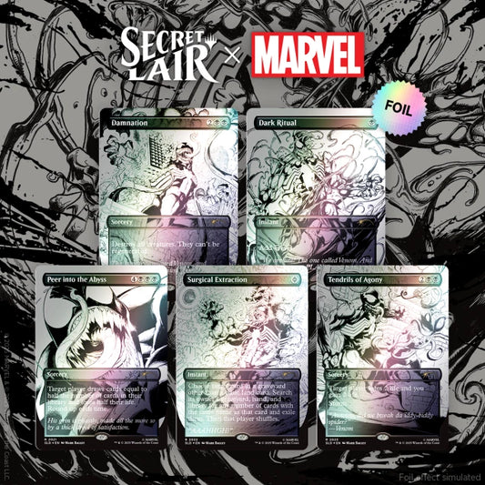 Magic: The Gathering - Secret Lair x Marvel's Spider-Man: Venom Unleashed Inks Foil Edition (SEALED)