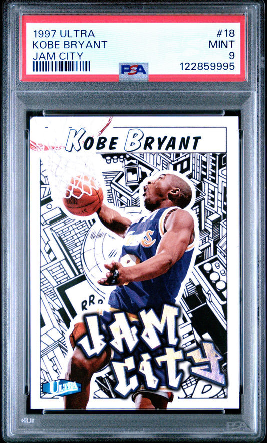 1997-98 Fleer Ultra - Kobe Bryant - Jam City #18 - PSA 9