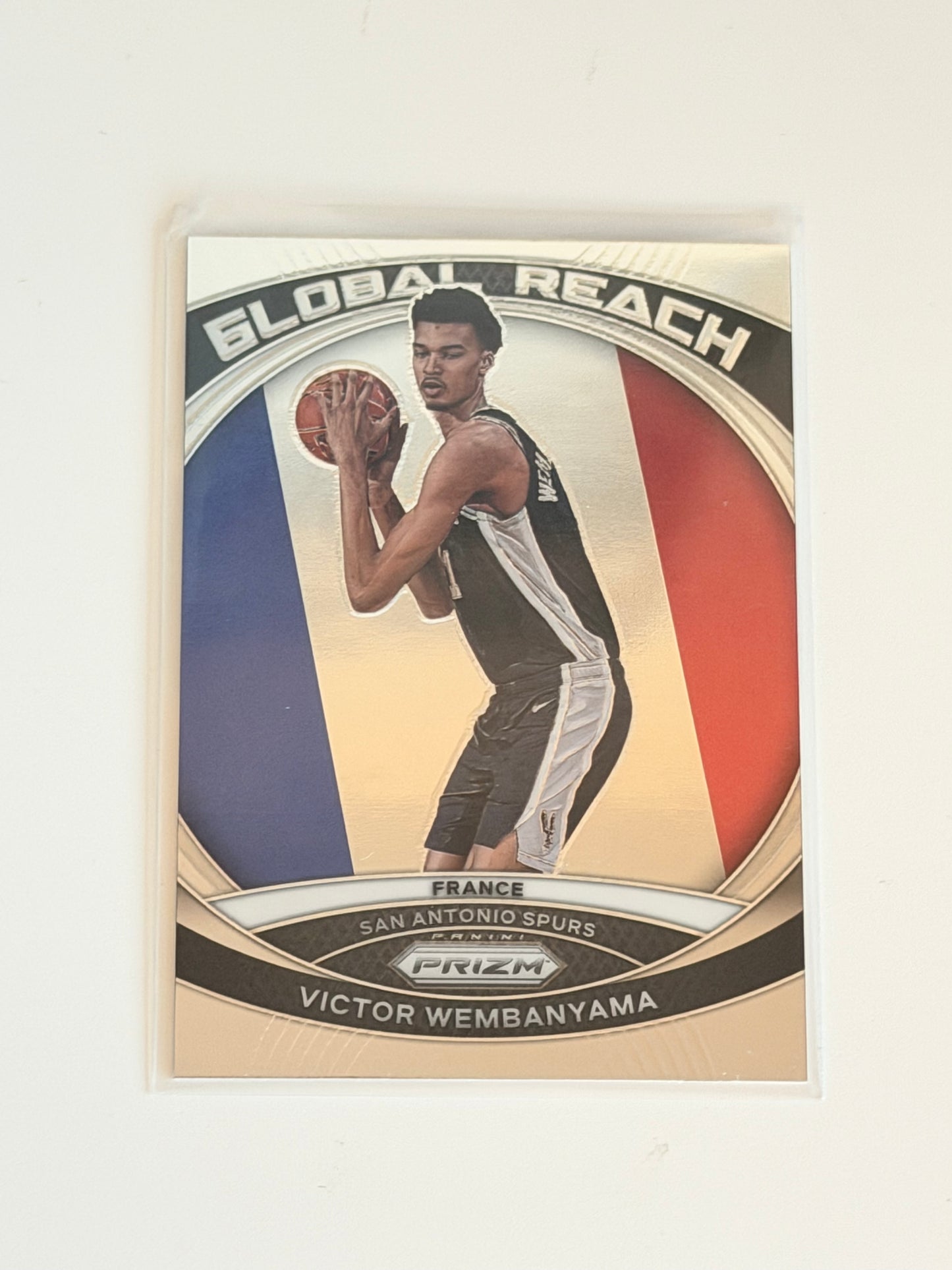 2023-24 Panini Prizm -  Victor Wembanyama - Global Reach - Rookie Card - #2  - Raw Ungraded Card