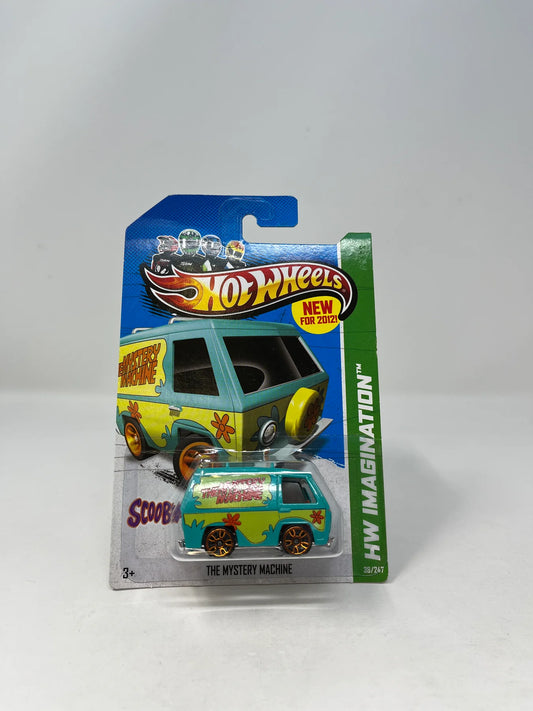 2012 Hot Wheels Basic The Mystery Machine #38 * Scooby-Doo *