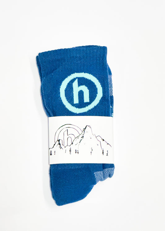 Hidden NY Blue/Teal Classic Socks