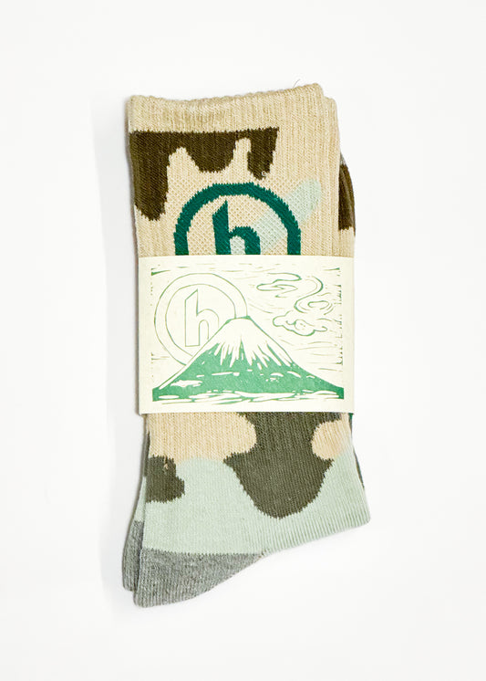 Hidden NY Off White Camo Socks