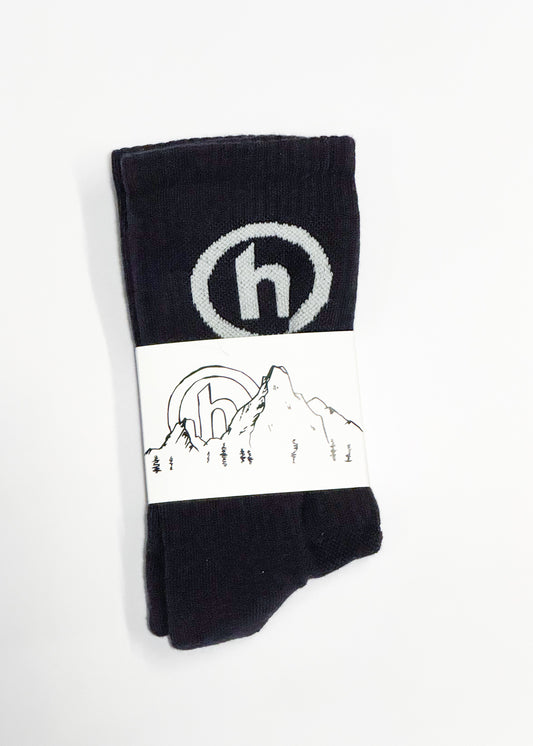 Hidden NY Black/Grey Classic Socks