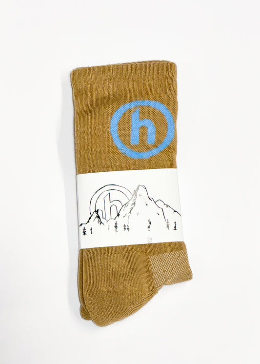 Hidden NY Brown/Blue Classic Socks