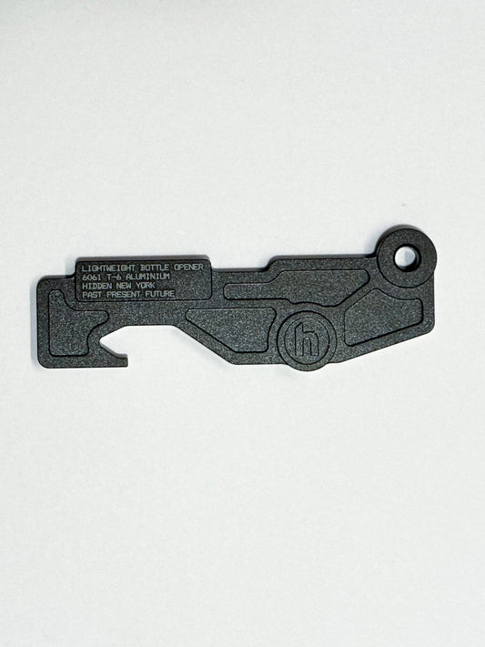 Hidden NY Black Bottle Opener