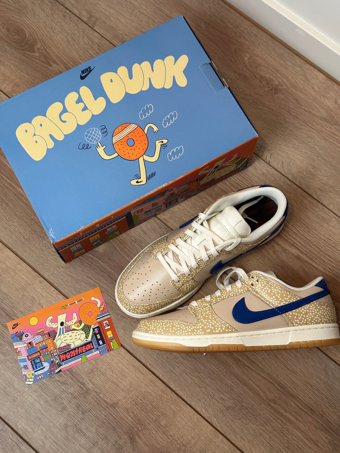 Nike Dunk Low Montreal Bagel Special Box