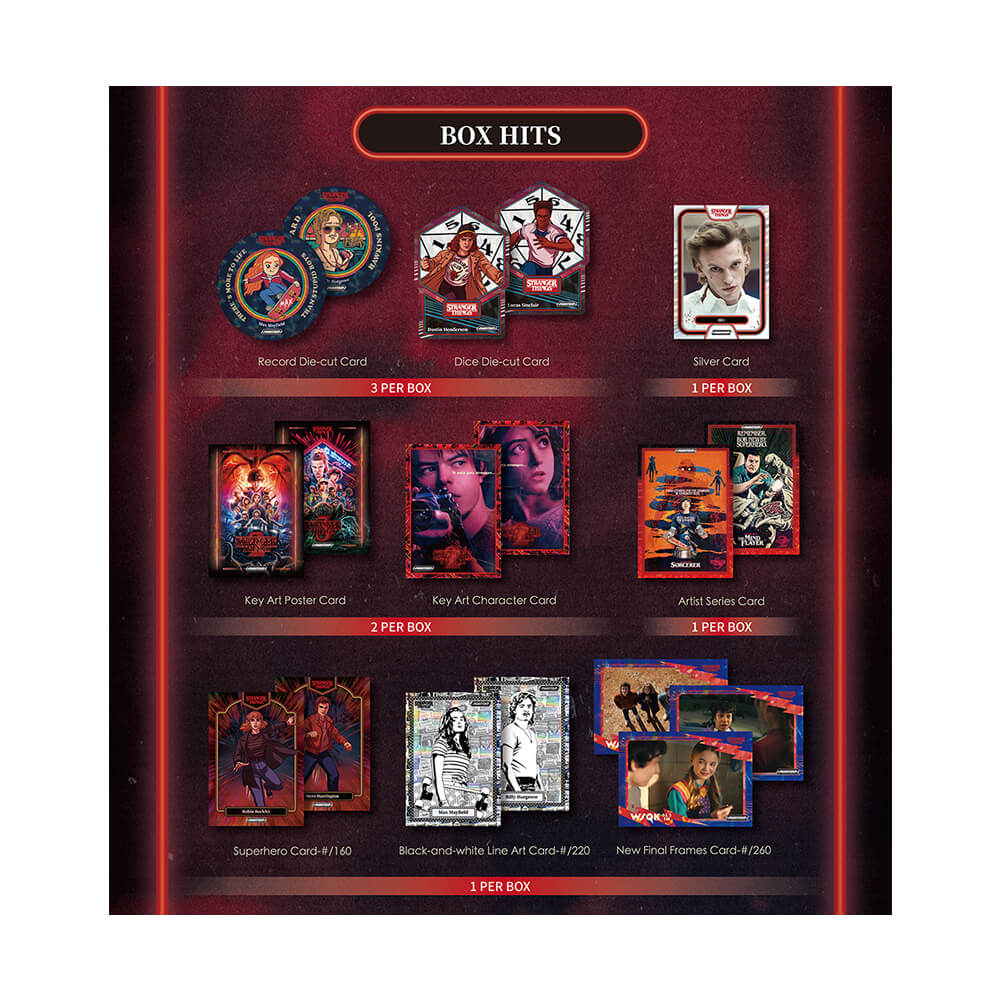 2026 Kakawow Phantom - Stranger Things Trading Cards - Hobby Box