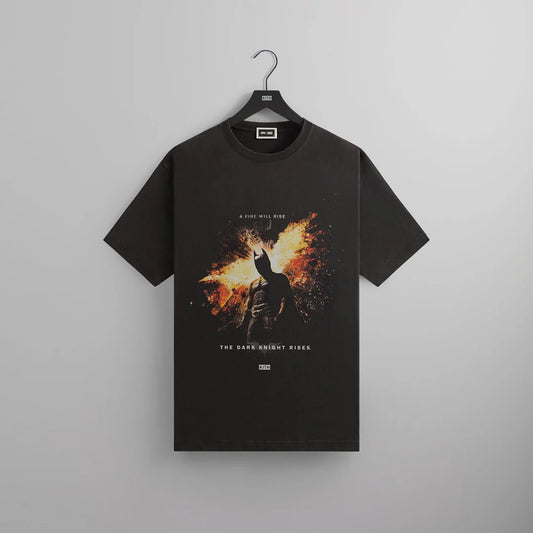 BATMAN | KITH DARK KNIGHT RISES VINTAGE TEE - BLACK