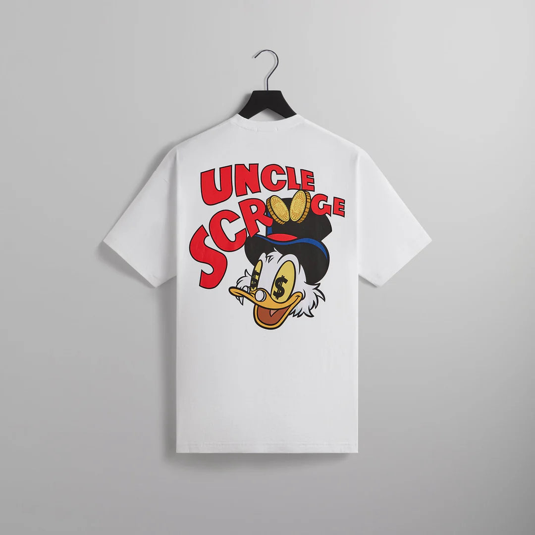 Disney | Kith For Donald Duck Scrooge Coins Tee White