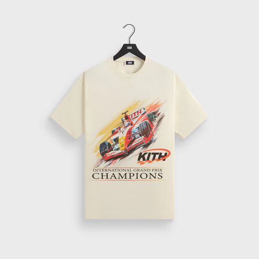 Kith F1 Champion Vintage Tee - Silk