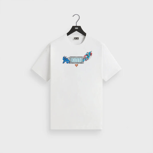 Superman x Kith Booth Vintage Tee - White