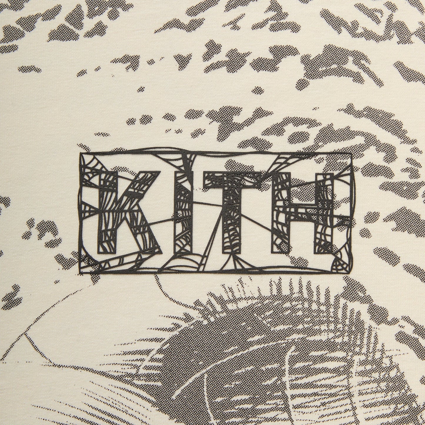 Marvel x Kith Spiderman All-Over Printed Vintage Tee