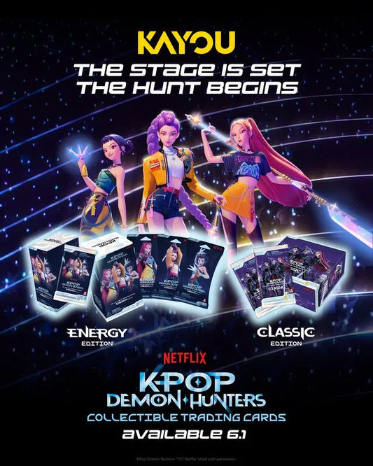 K-Pop Demon Hunters World Tour Collectible Cards - Series 1 - Classic Edition Display Box (PRE-ORDER JUNE 15)