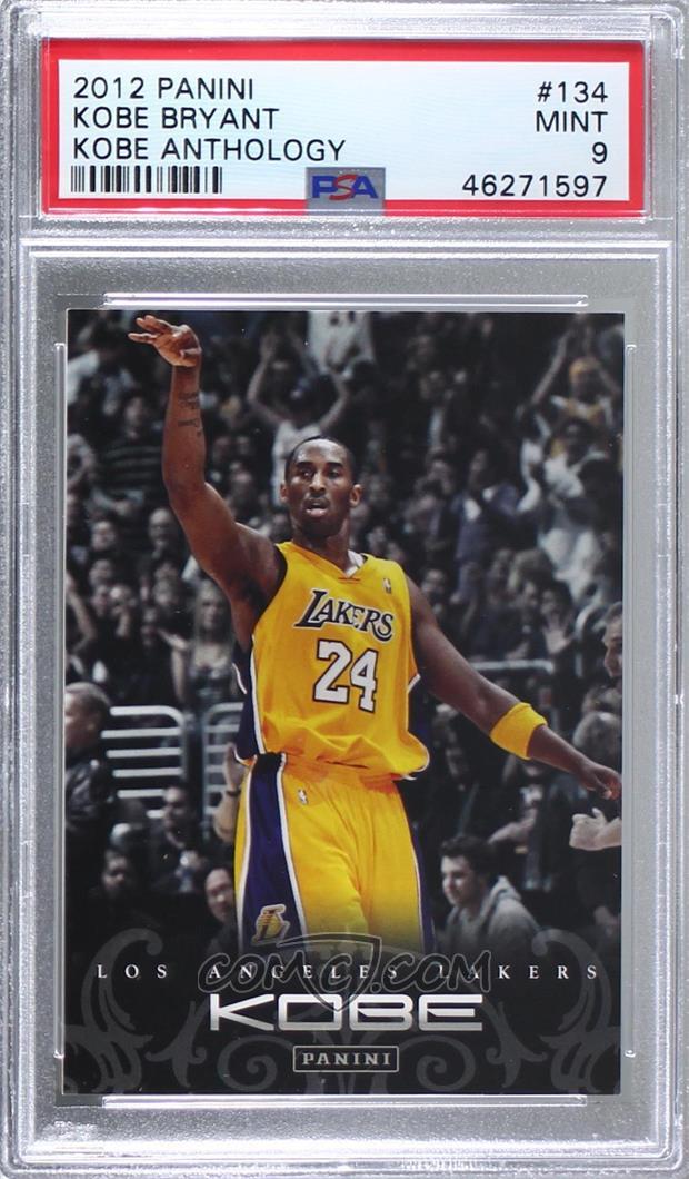 2012-13 Panini Kobe Anthology - Kobe Bryant - PSA Graded Card -  #134 - Mamba Day