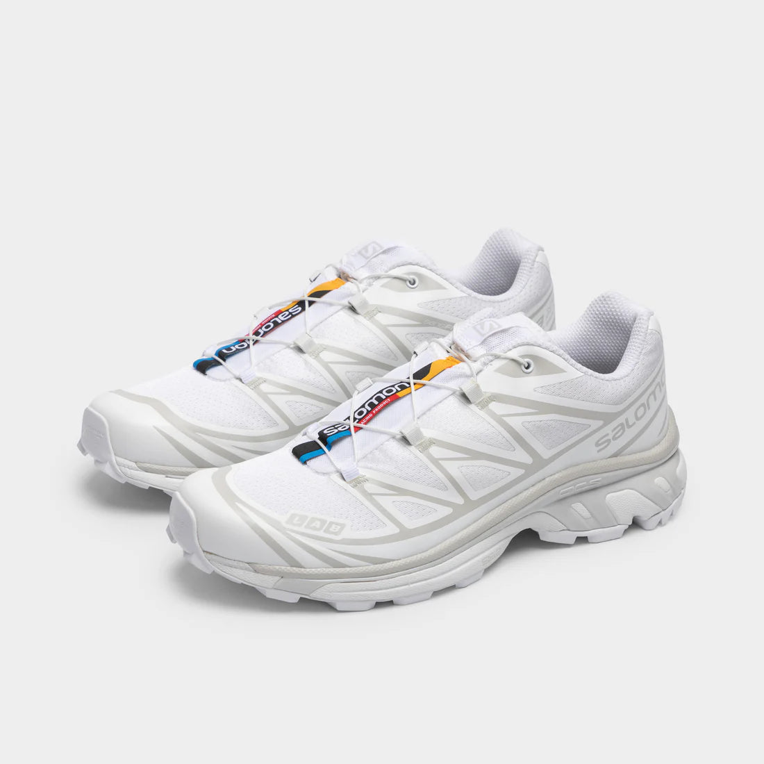 Salomon XT-6 White / White - Lunar Rock - L41252900