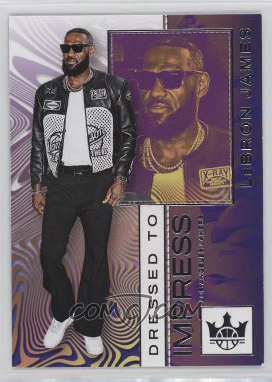 2024-25 Panini Court Kings - Dressed to Impress - LeBron James #2 - Ungraded Raw Card