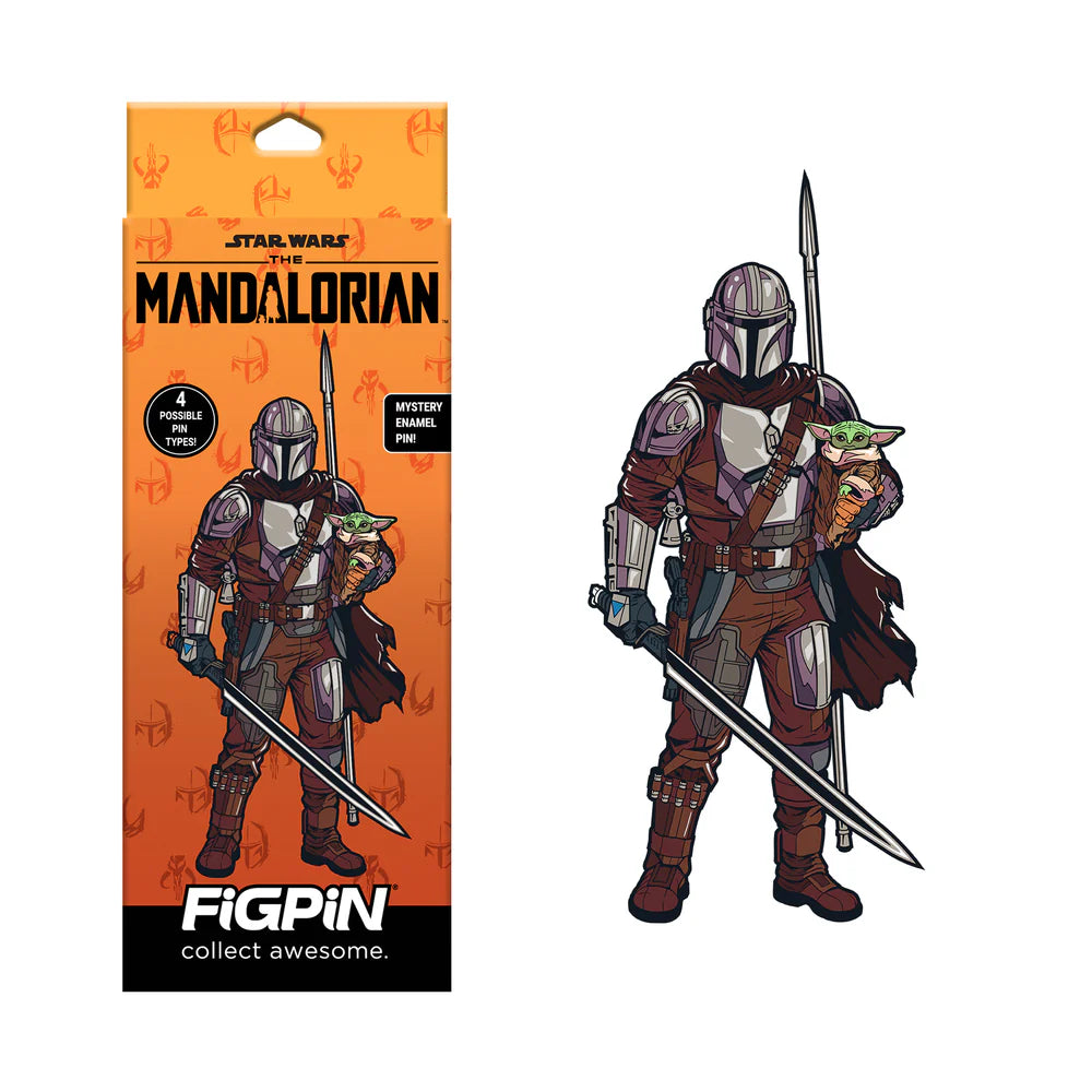 FiGPiN Quest – CHOOSE YOUR PIN - The Mandalorian 3" Collectible Pin - NYCC 2025