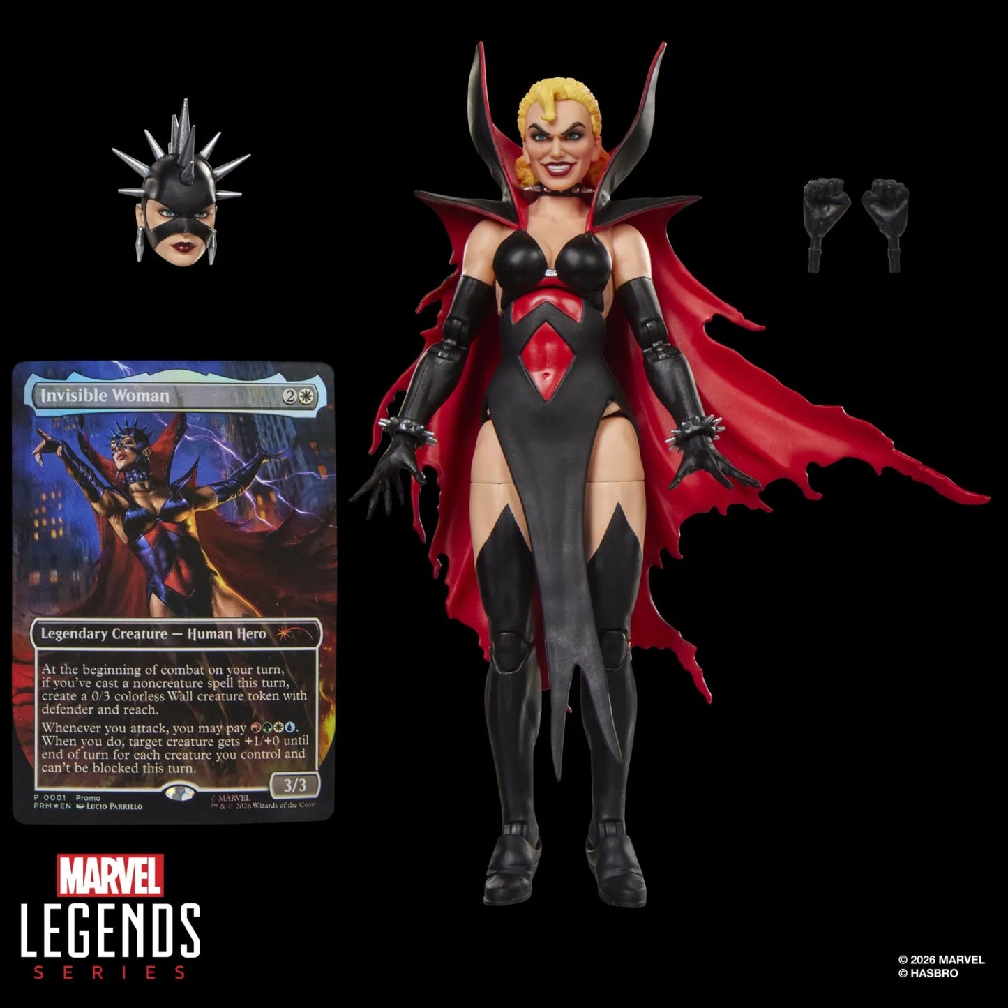 Marvel Legends x Magic: The Gathering - Set of 3 Figures + Promo Cards - Captain America, Doctor Doom 2099, Malice (PRE-ORDER FALL 2026)