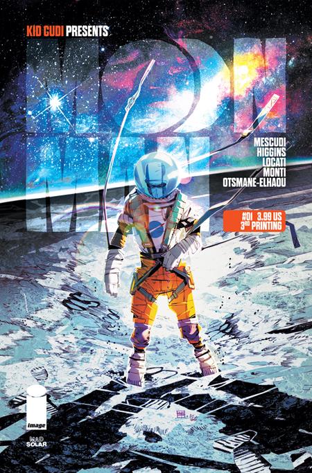 Moon Man - Comic Book - Issue #1 - Cover A - Kid Cudi - 3rd Printing