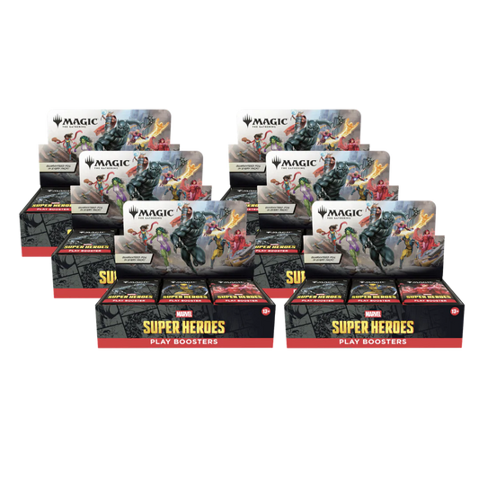 Magic: The Gathering - Marvel Super Heroes (MSH) - SEALED CASE  - 6x Play Booster Display Box (PRE-ORDER LATE JUNE 2026)