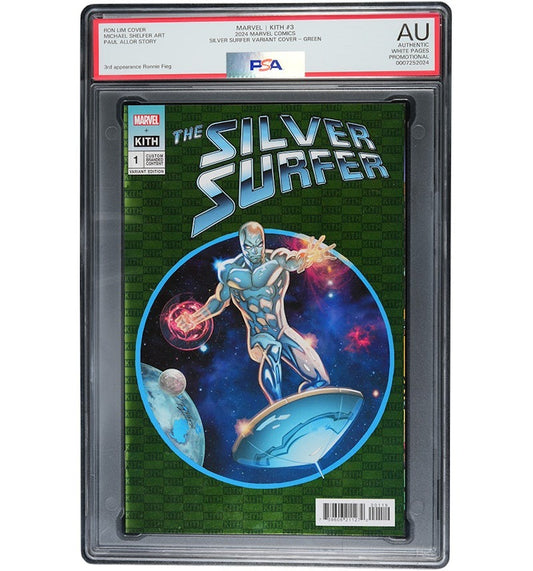 KITH x Marvel - PSA Graded Comic - Silver Surfer - Green Variant - SDCC 2024 - 3.3% Odds