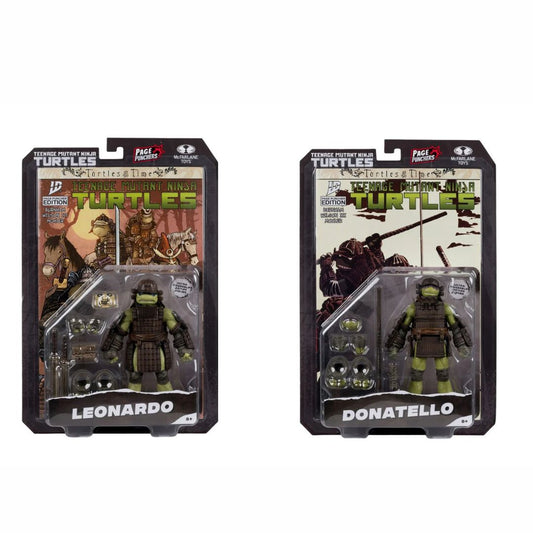 Mcfarlane - Teenage Mutant Ninja Turtles Page Punchers Wave 4 - SET OF 2 - TMNT Action Figures with Comics (PRE-ORDER JUNE 2026)