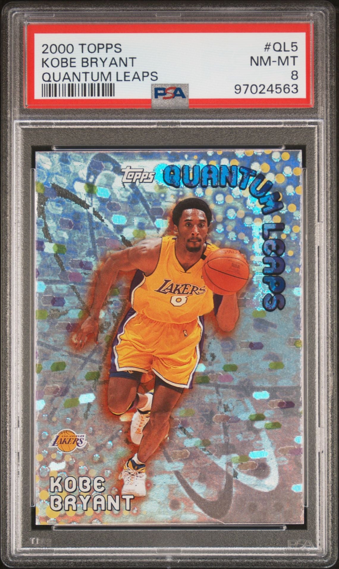 2000 Topps - Kobe Bryant - Quantum Leaps - #OL5 - PSA Graded Card