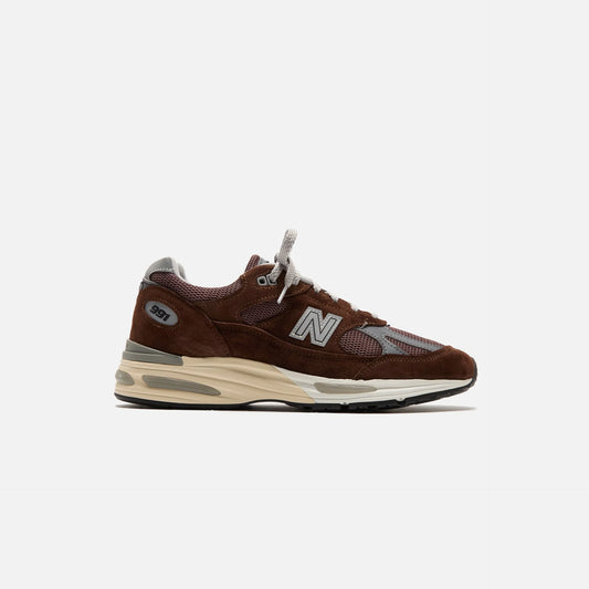 New Balance Made in UK 991v2 Pinecone - U991BR2