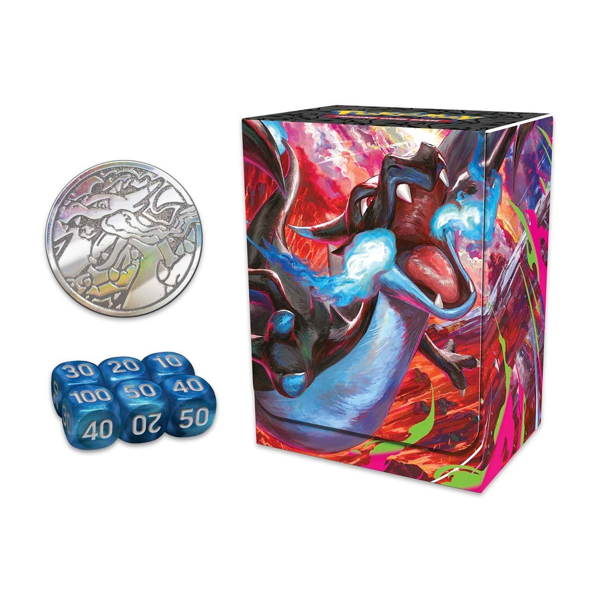Pokemon - Accessories Only - Mega Charizard X EX Ultra Premium Collection (UPC) Phantasmal Flames No Promos or Packs