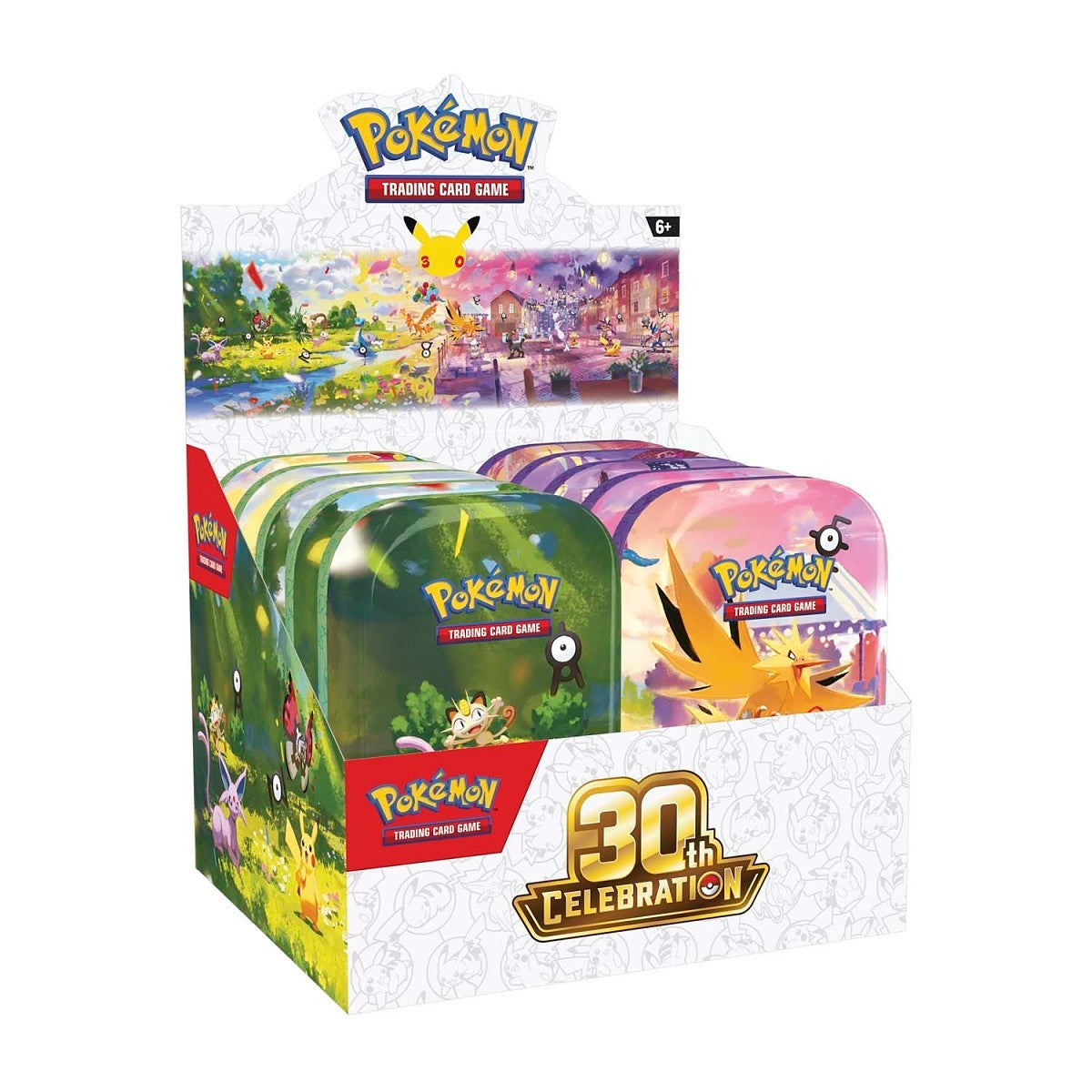 Pokemon TCG: 30th Celebration Mini Tin Display - 10 Tins Per Display (PRE-ORDER OCT 2, 2026)