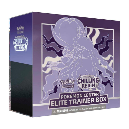 Pokemon - Sword & Shield -  Chilling Reign Elite Trainer Box - Pokemon Center Exclusive