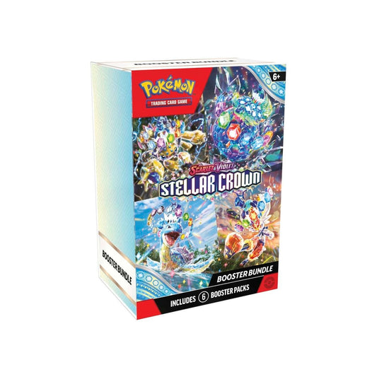 Pokemon - Scarlet & Violet - Stellar Crown -  Booster Bundle - 6 Packs