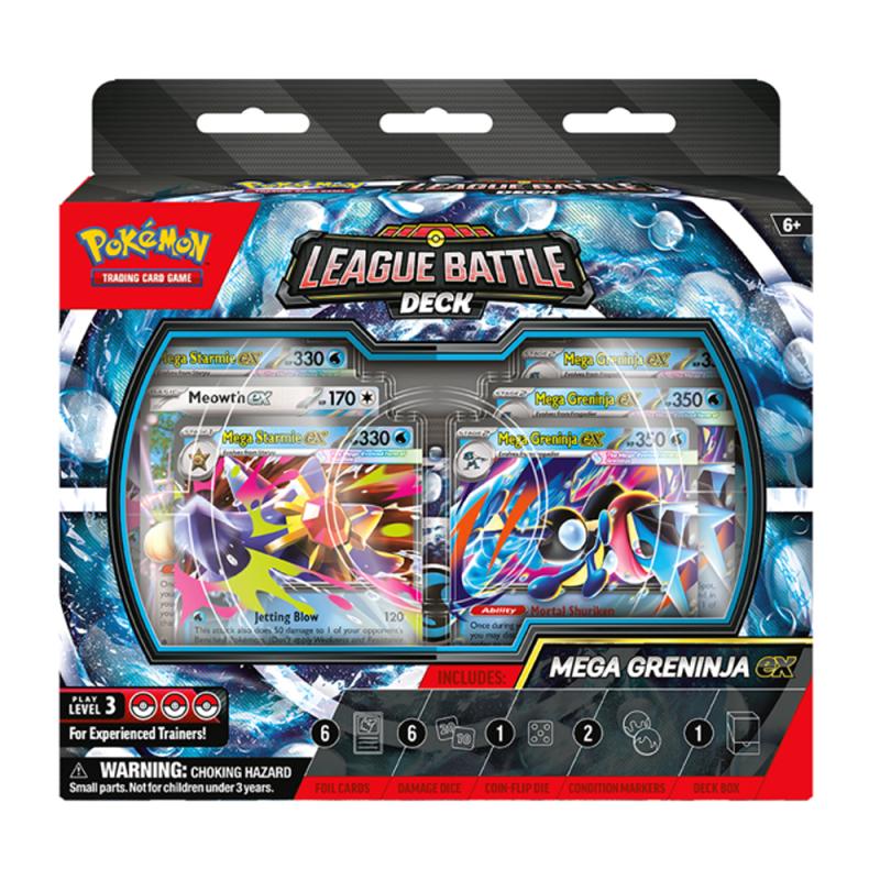 Pokemon: Mega Greninja ex League Battle Deck (PRE-ORDER NOV 13 2026)