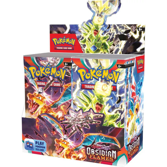 Pokemon - Scarlet & Violet 3 Obsidian Flames -  Trading Cards Booster Box - 36 Packs