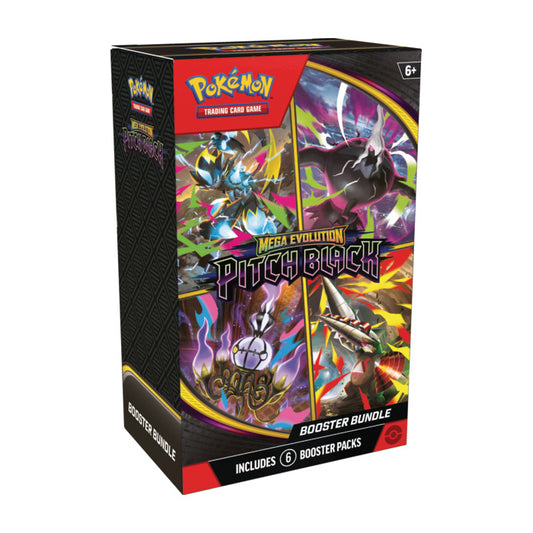 Pokemon Mega Evolution - ME05 Pitch Black - Booster Bundle (PRE-ORDER JULY 17)