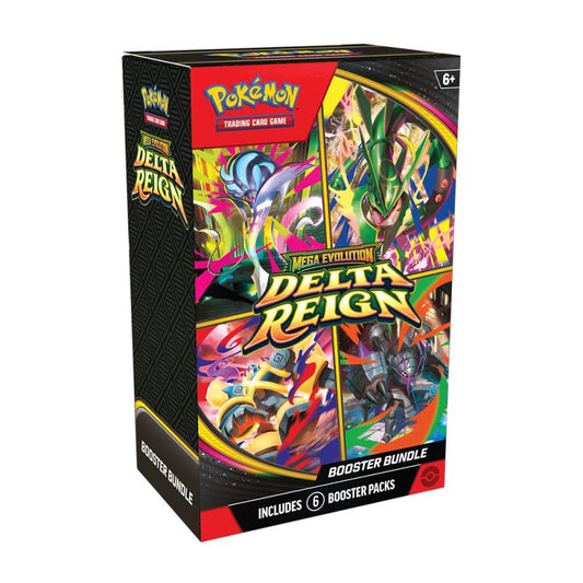 Pokemon Mega Evolution ME06 - Delta Reign - MAX 2 - Booster Bundle (PRE-ORDER NOV 6)